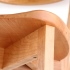 木製椅子の脚部