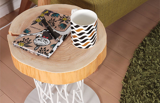 DI CLASSE ディクラッセ フラスカ スツール Frasca stool 丸太を使ったおしゃれなスツール - 椅子の店